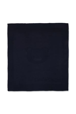 Navy blue wool blanket LITTLE BEAR KIDS | 9112BLU